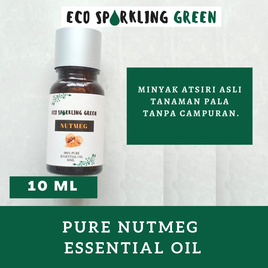 PURE NUTMEG ESSENTIAL OIL — Eco Sparkling Green
